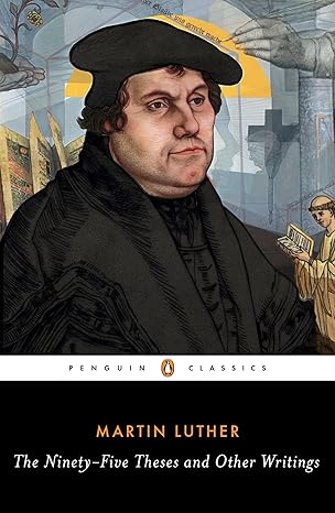 Cover of Ninety-Five Theses by Martin Luther